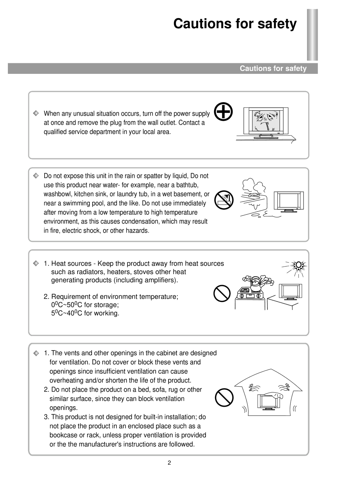 Palsonic TFTV-510 owner manual 