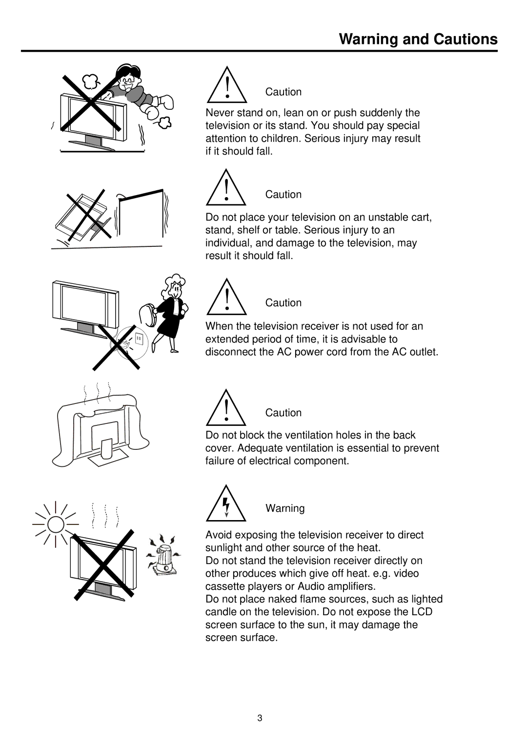 Palsonic TFTV836BK owner manual 