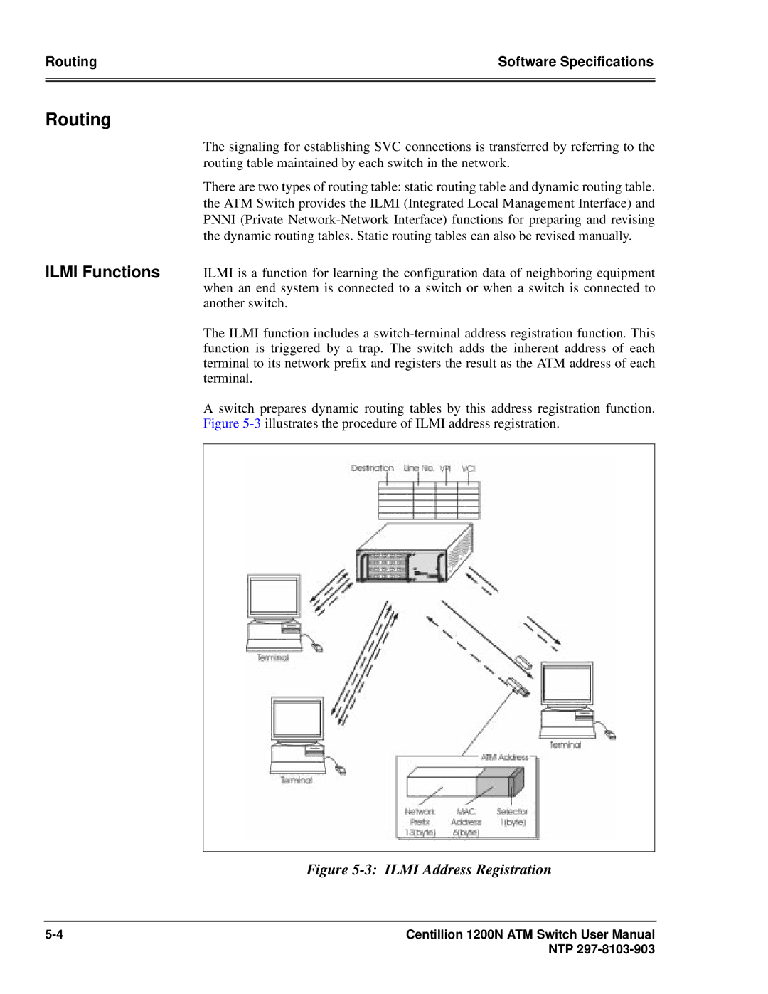 Panasonic 1200N manual Routing, Ilmi Functions 