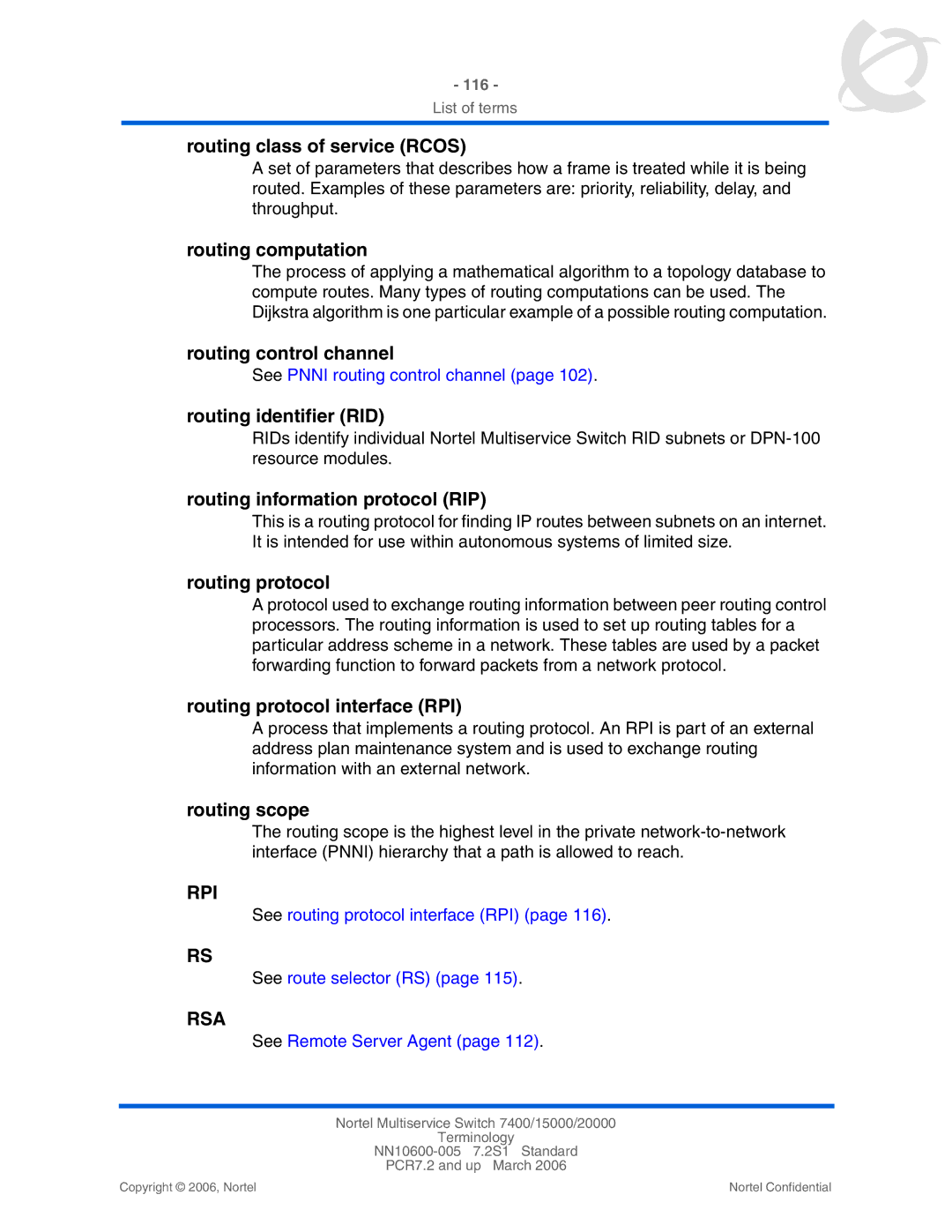 Panasonic 15000 manual Rpi, Rsa 