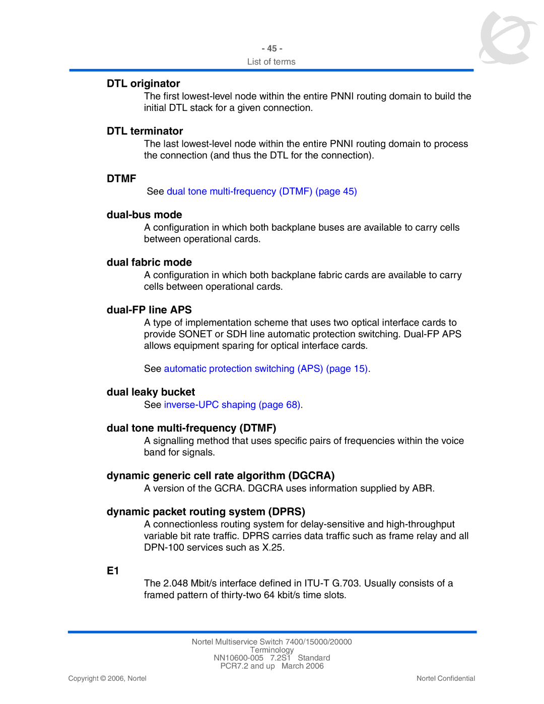 Panasonic 15000 manual Dtmf 