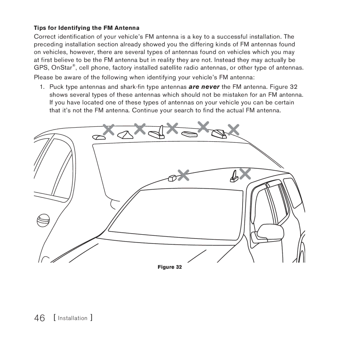 Panasonic 2 manual Tips for Identifying the FM Antenna 