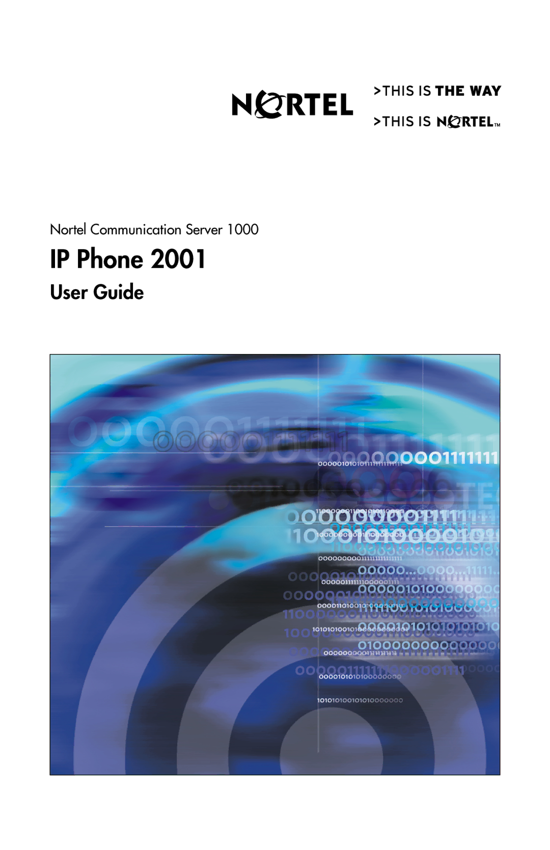 Panasonic 2001 manual IP Phone 