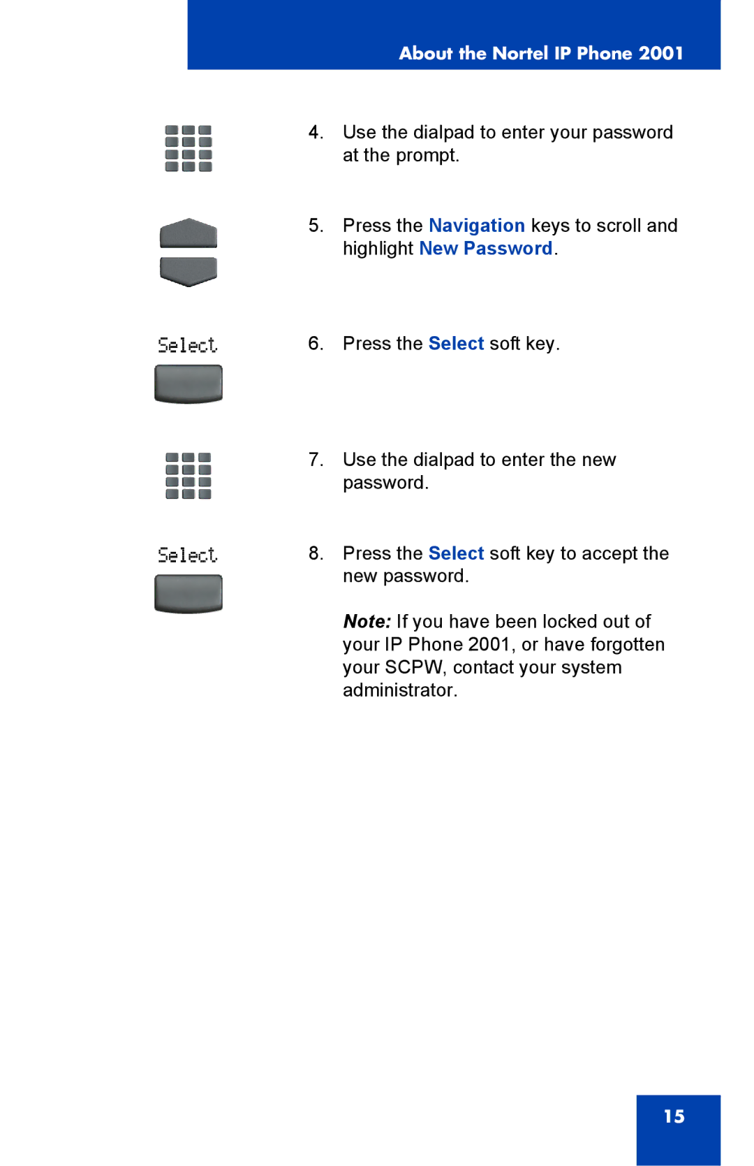 Panasonic 2001 manual About the Nortel IP Phone 