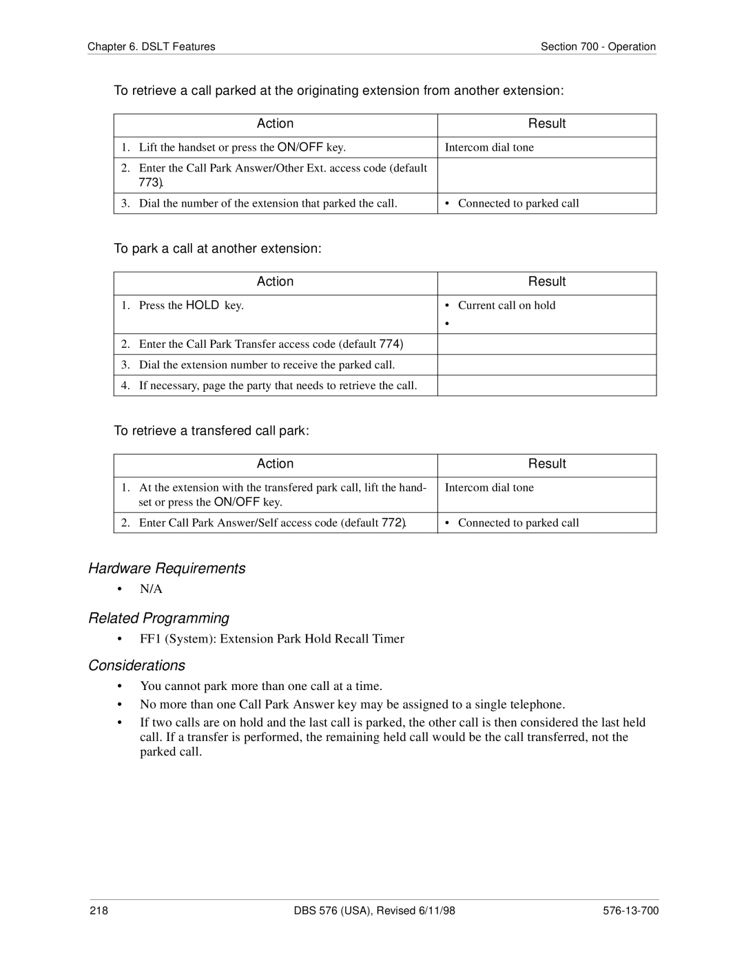 Panasonic 524X07801B manual 218 