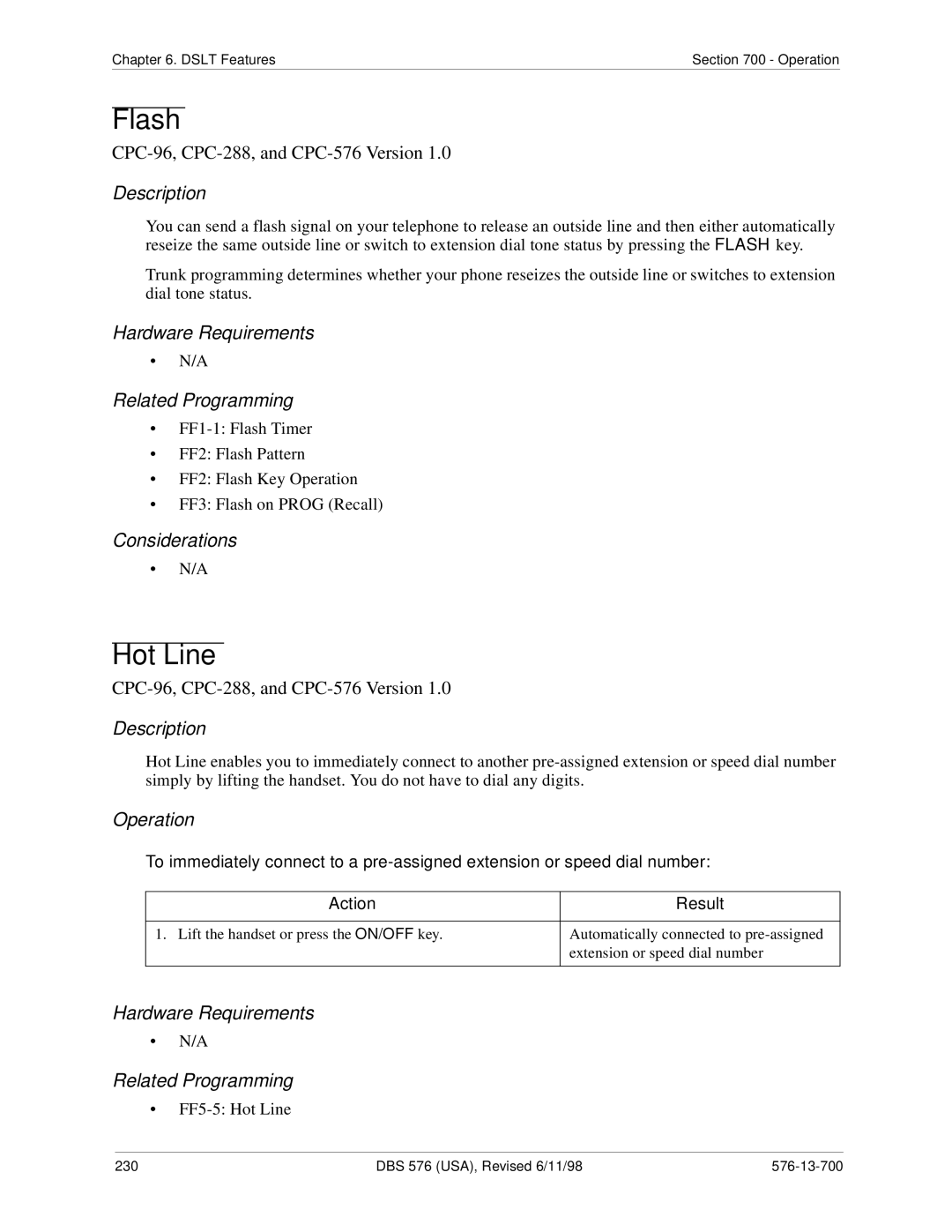 Panasonic 524X07801B manual 230 