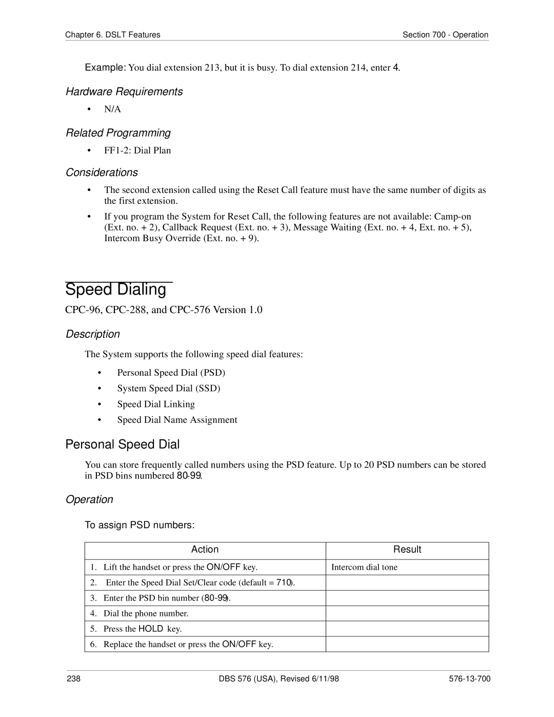 Panasonic 524X07801B manual 238 