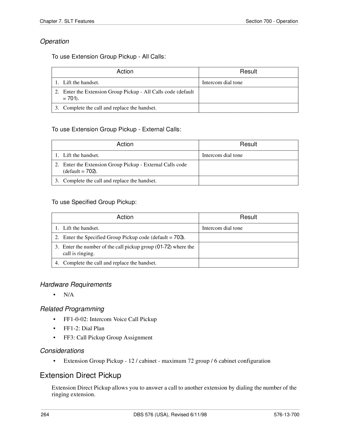 Panasonic 524X07801B manual 264 