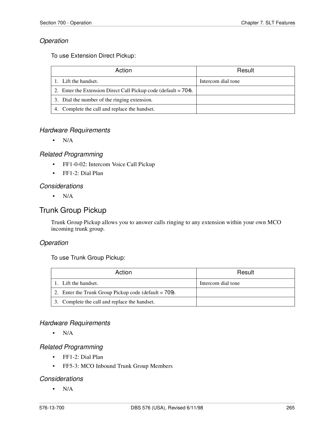 Panasonic 524X07801B manual FF1-2 Dial Plan FF5-3 MCO Inbound Trunk Group Members 