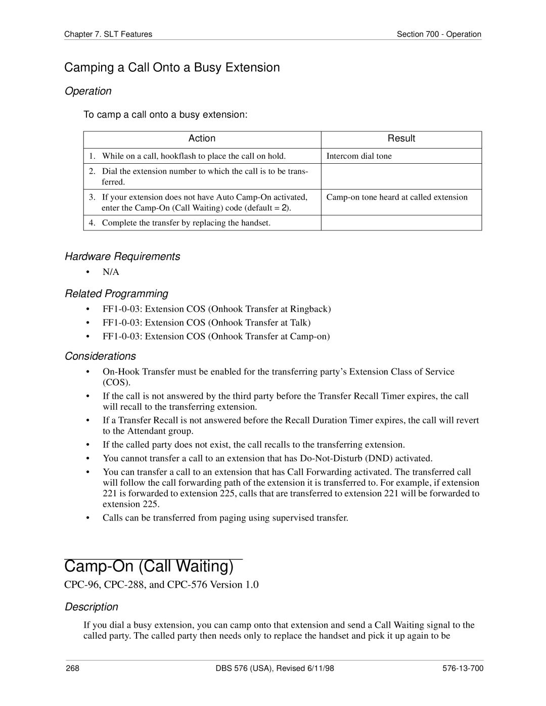 Panasonic 524X07801B manual 268 