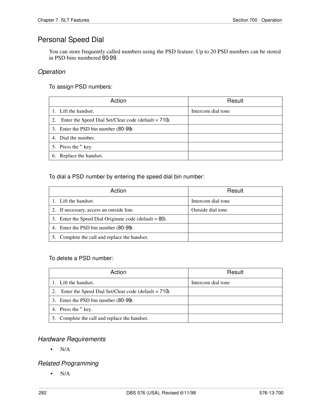 Panasonic 524X07801B manual 282 