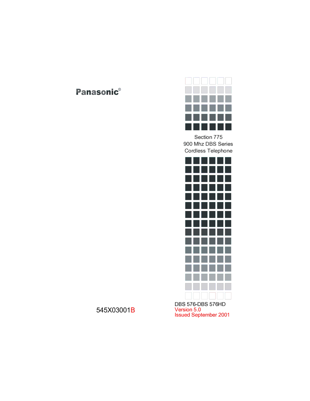 Panasonic 900 MHz manual User Guide 