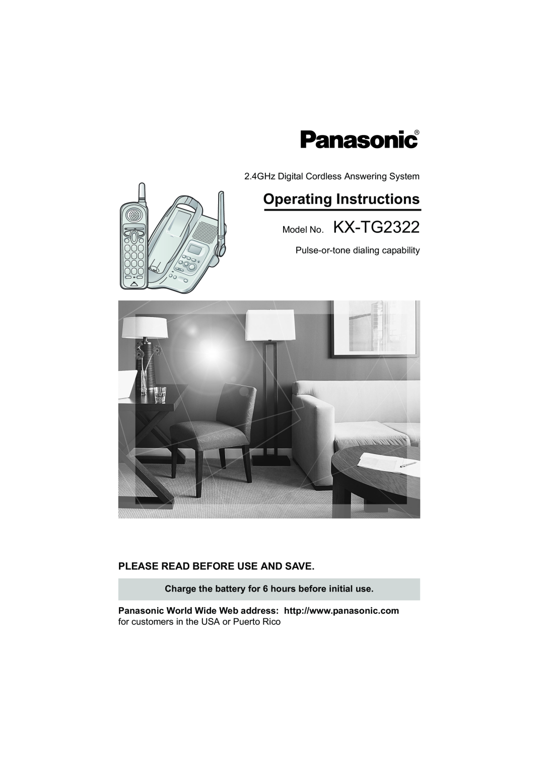 Panasonic Acr14CF.tmp manual Operating Instructions, Please Read Before Use And Save 