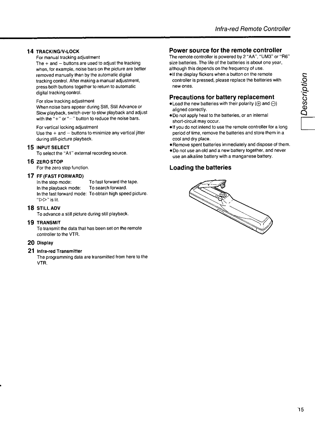 Panasonic AG-2530P manual 