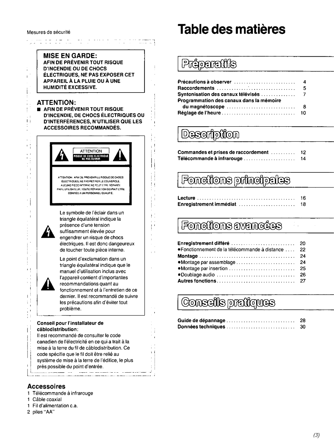 Panasonic AG-2530P manual 