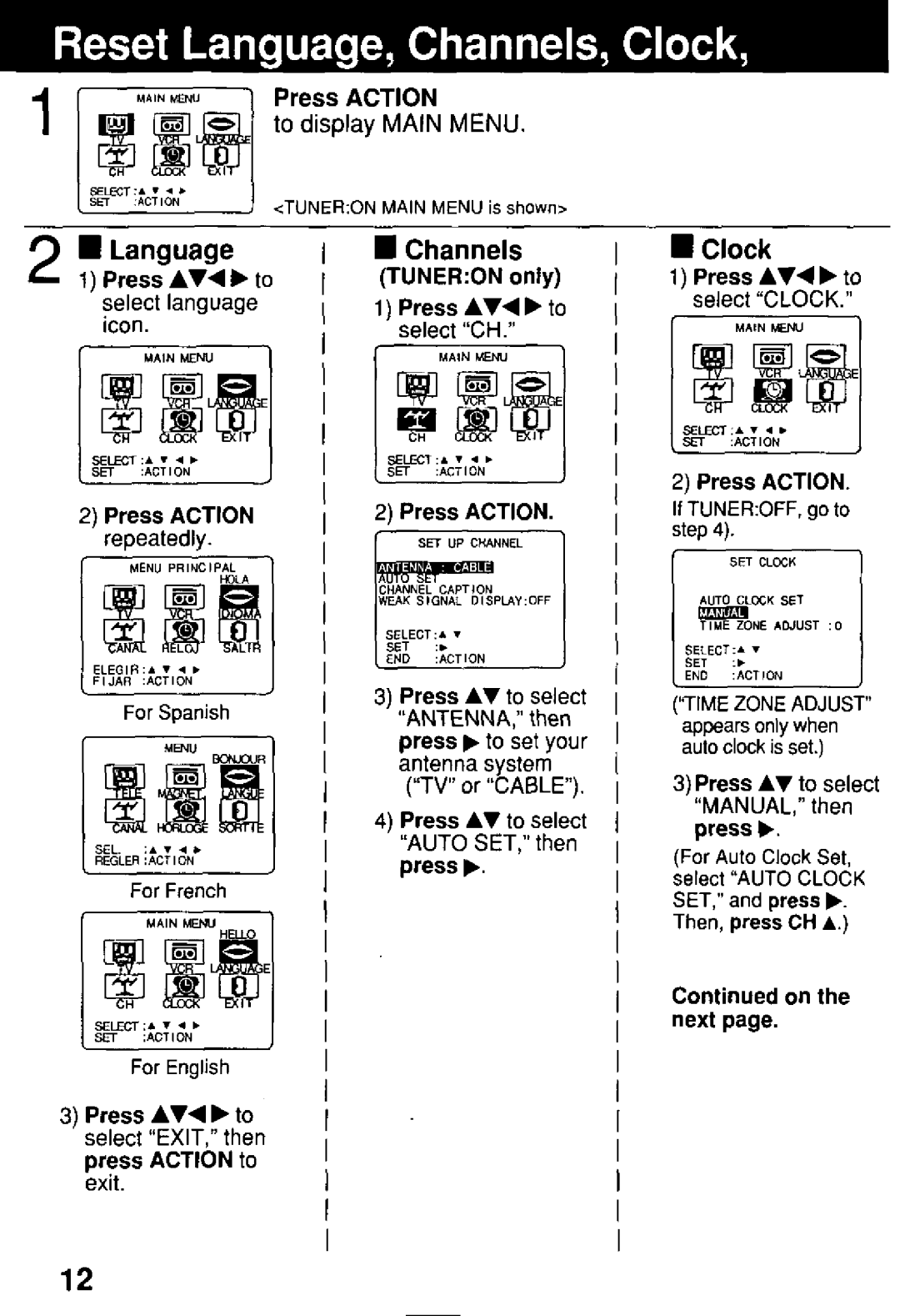 Panasonic AG-513E manual 