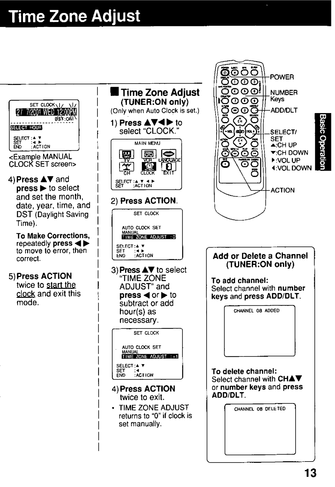 Panasonic AG-513E manual 