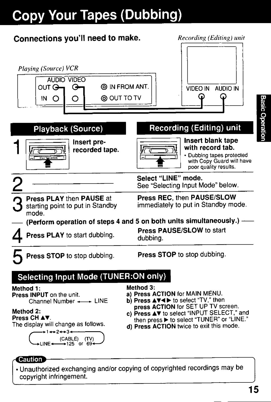 Panasonic AG-513E manual 