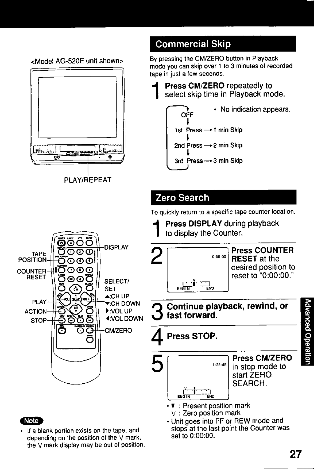 Panasonic AG-513E manual 