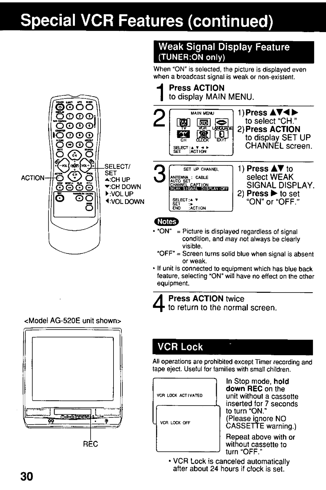 Panasonic AG-513E manual 