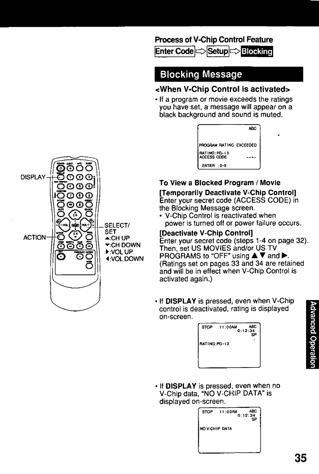 Panasonic AG-513E manual 