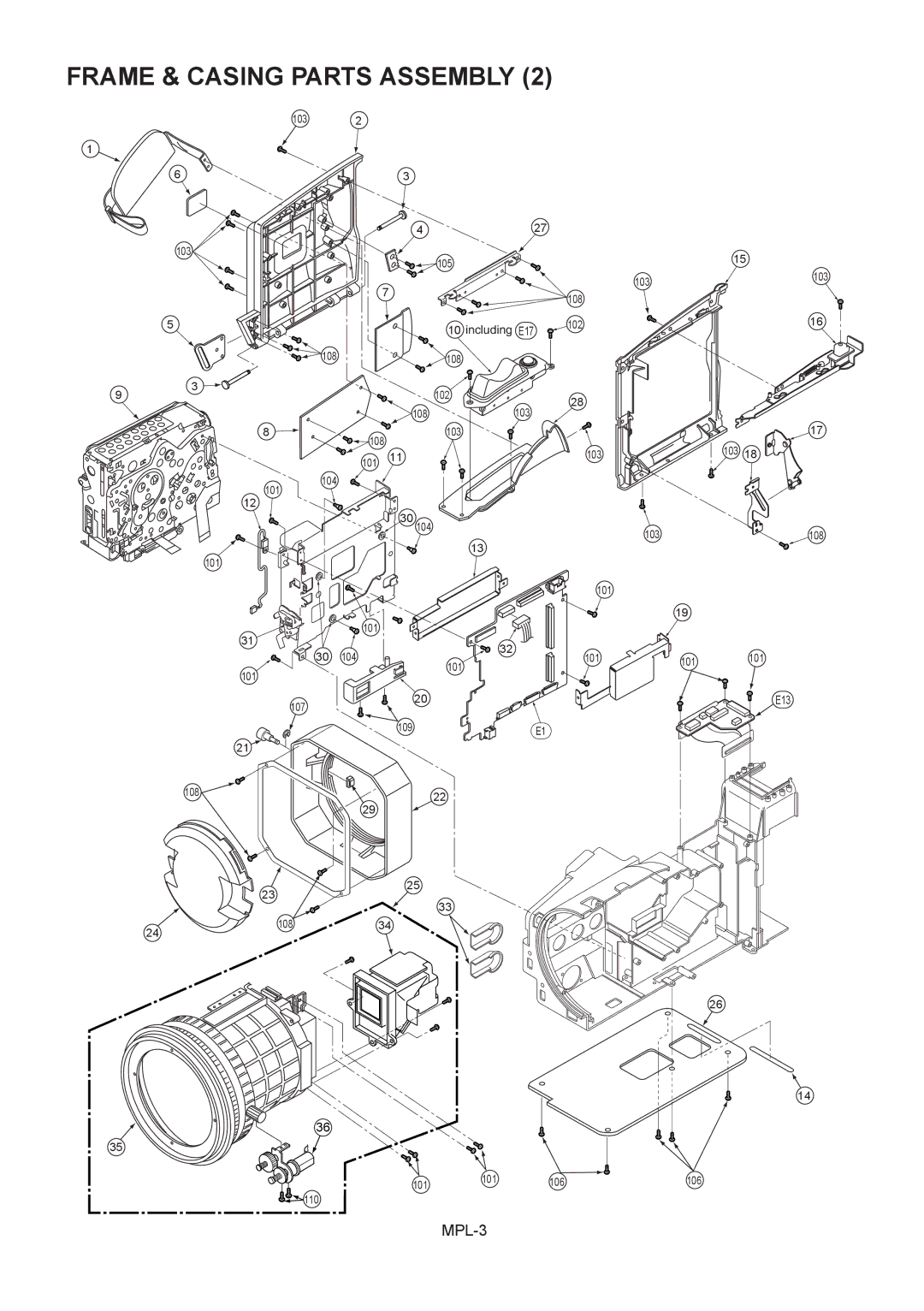 Panasonic AG-DVC180B, AG-DVX100BP, AG-DVX102BEN, AG-DVX100BAN manual MPL-3 