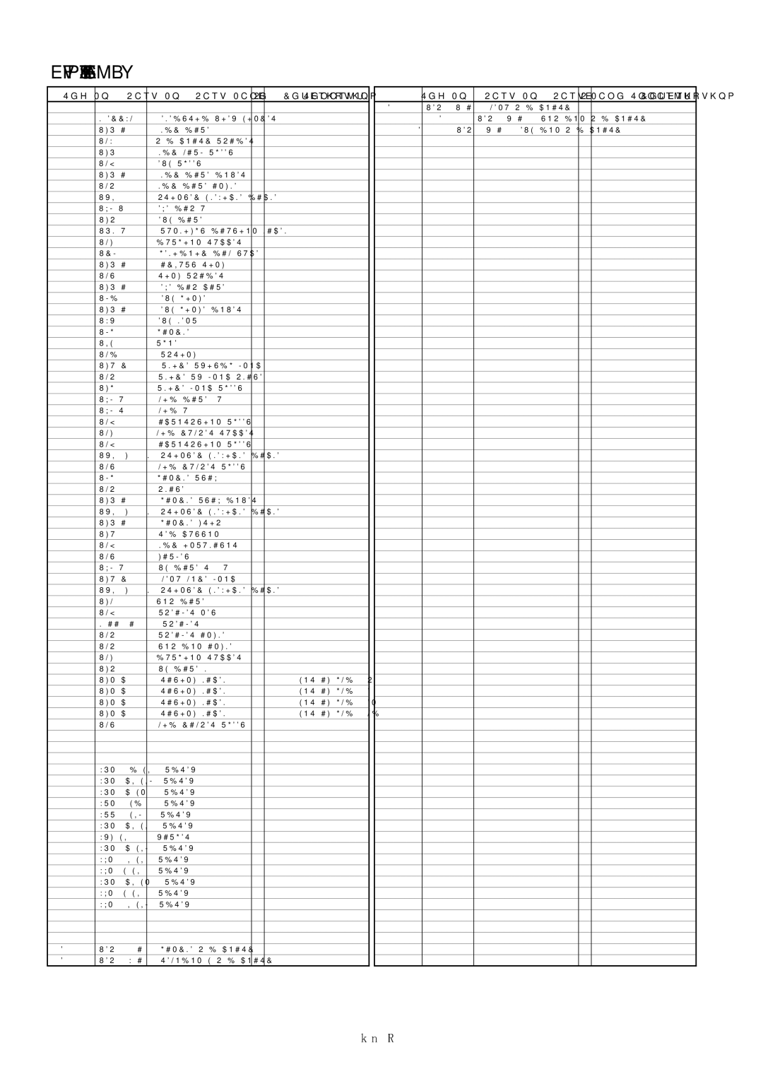 Panasonic AG-HMC151E manual EVF Parts Assembly, Remarks 