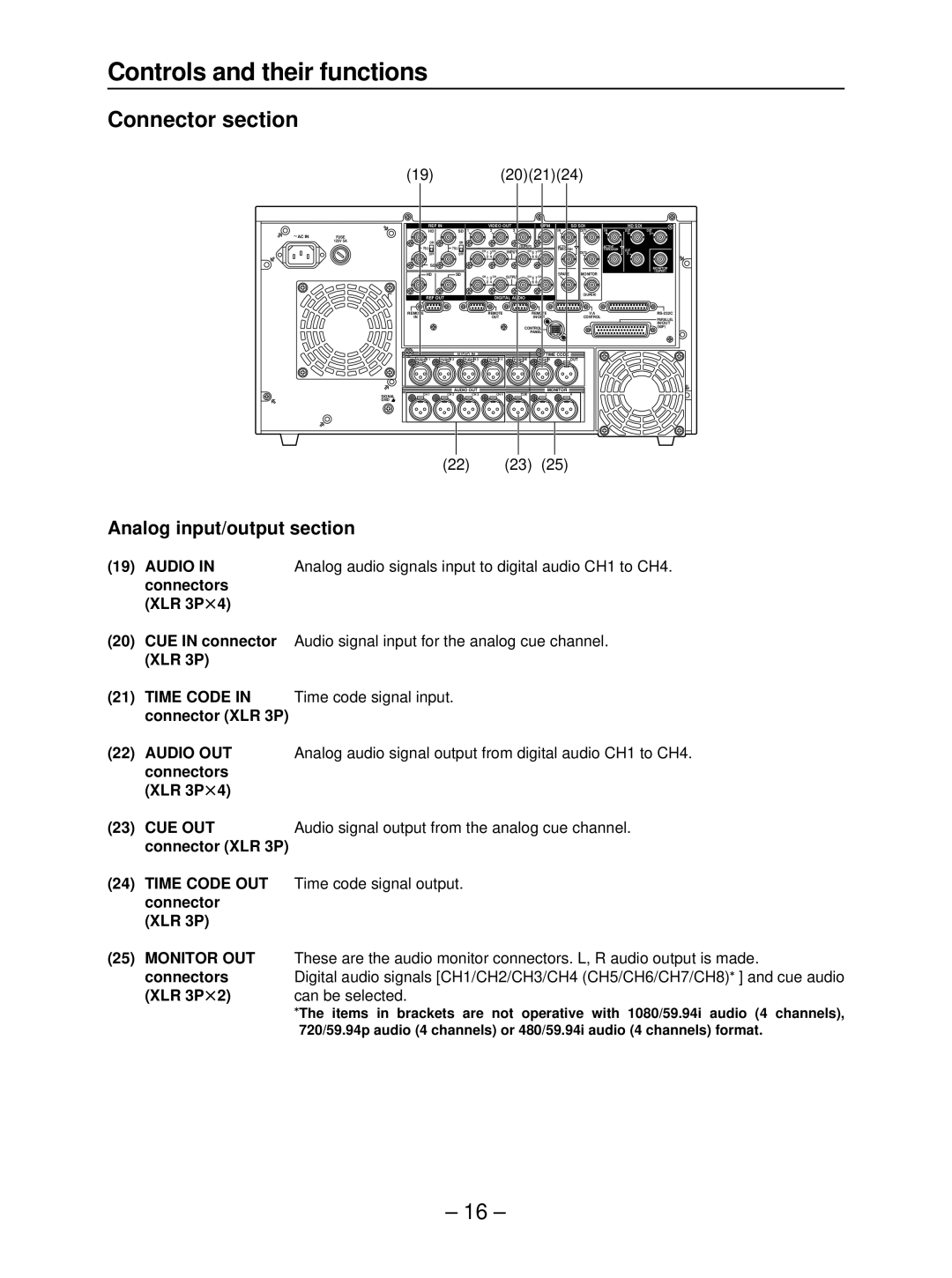 Panasonic AJ- HD3700B manual Cue Out 