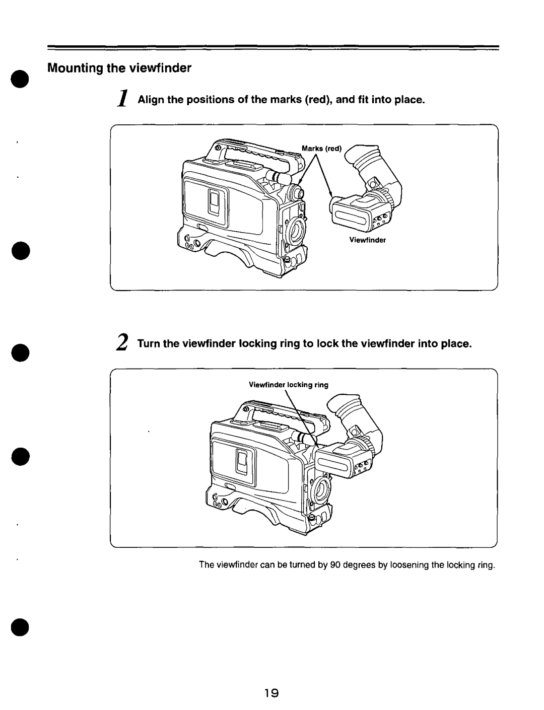 Panasonic AJ-D200P manual 