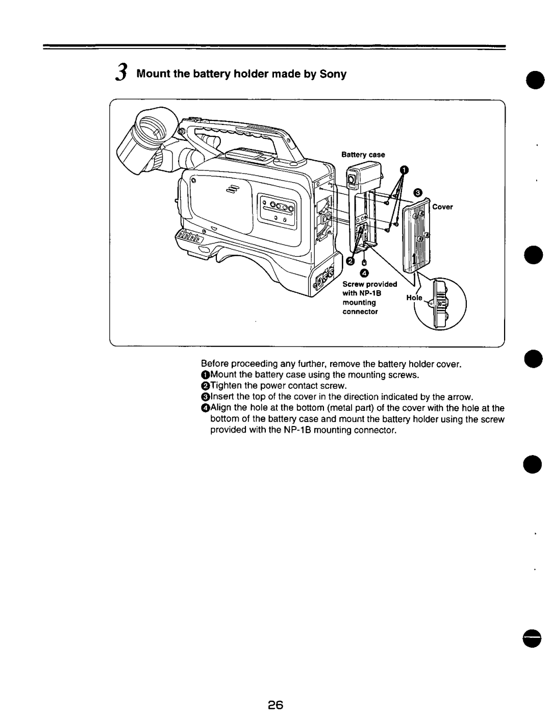 Panasonic AJ-D200P manual 