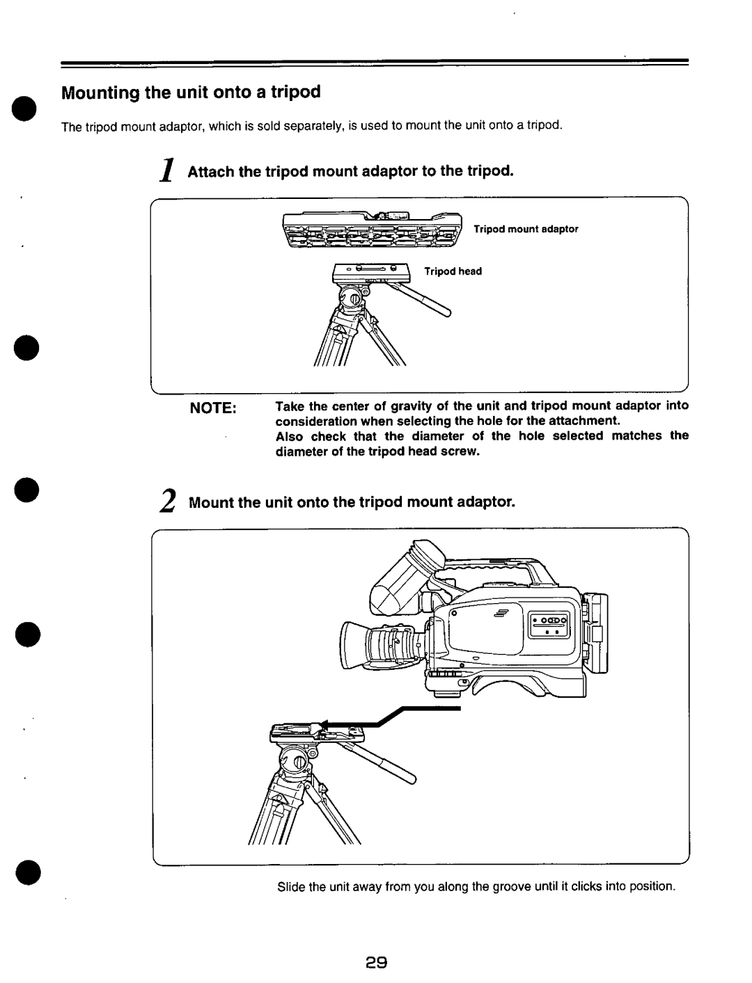 Panasonic AJ-D200P manual 