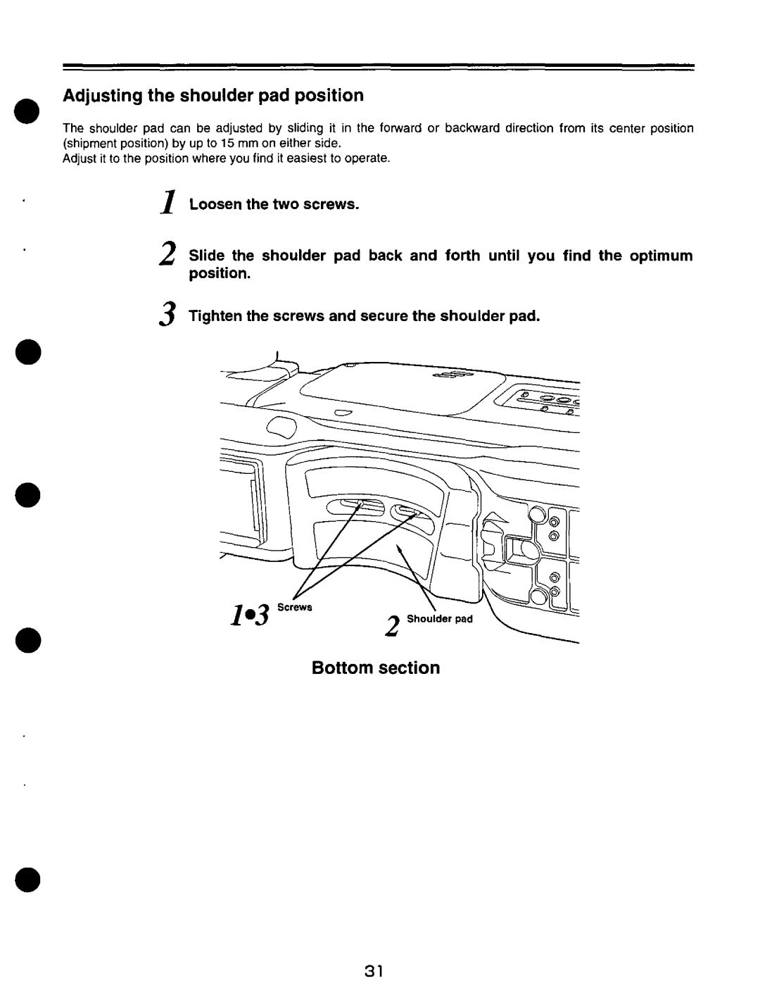 Panasonic AJ-D200P manual 