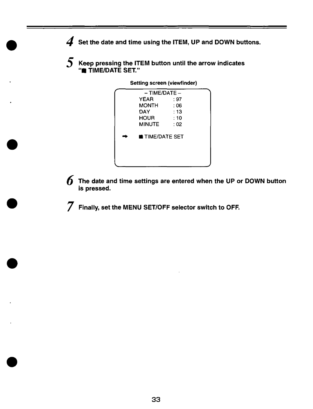 Panasonic AJ-D200P manual 