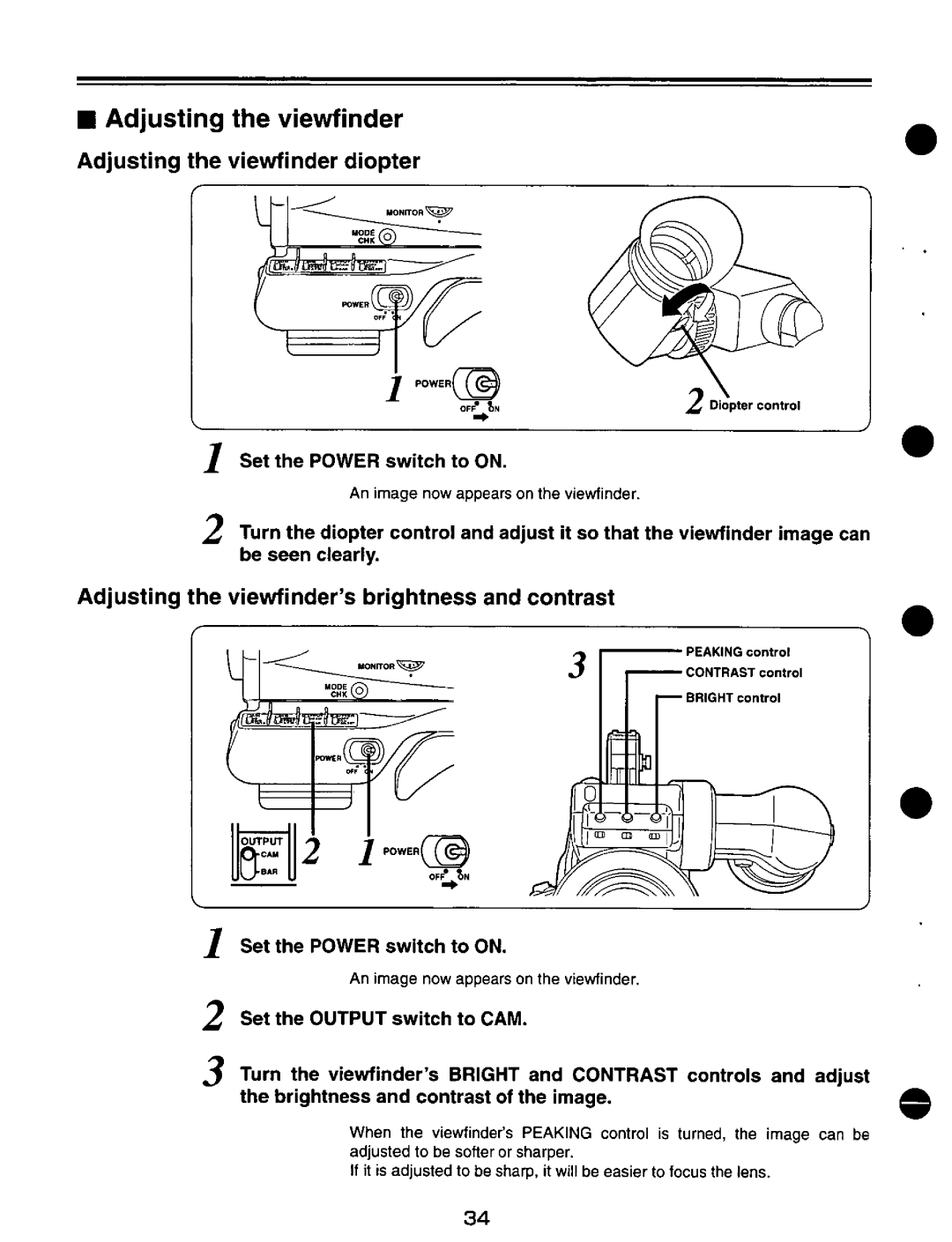 Panasonic AJ-D200P manual 