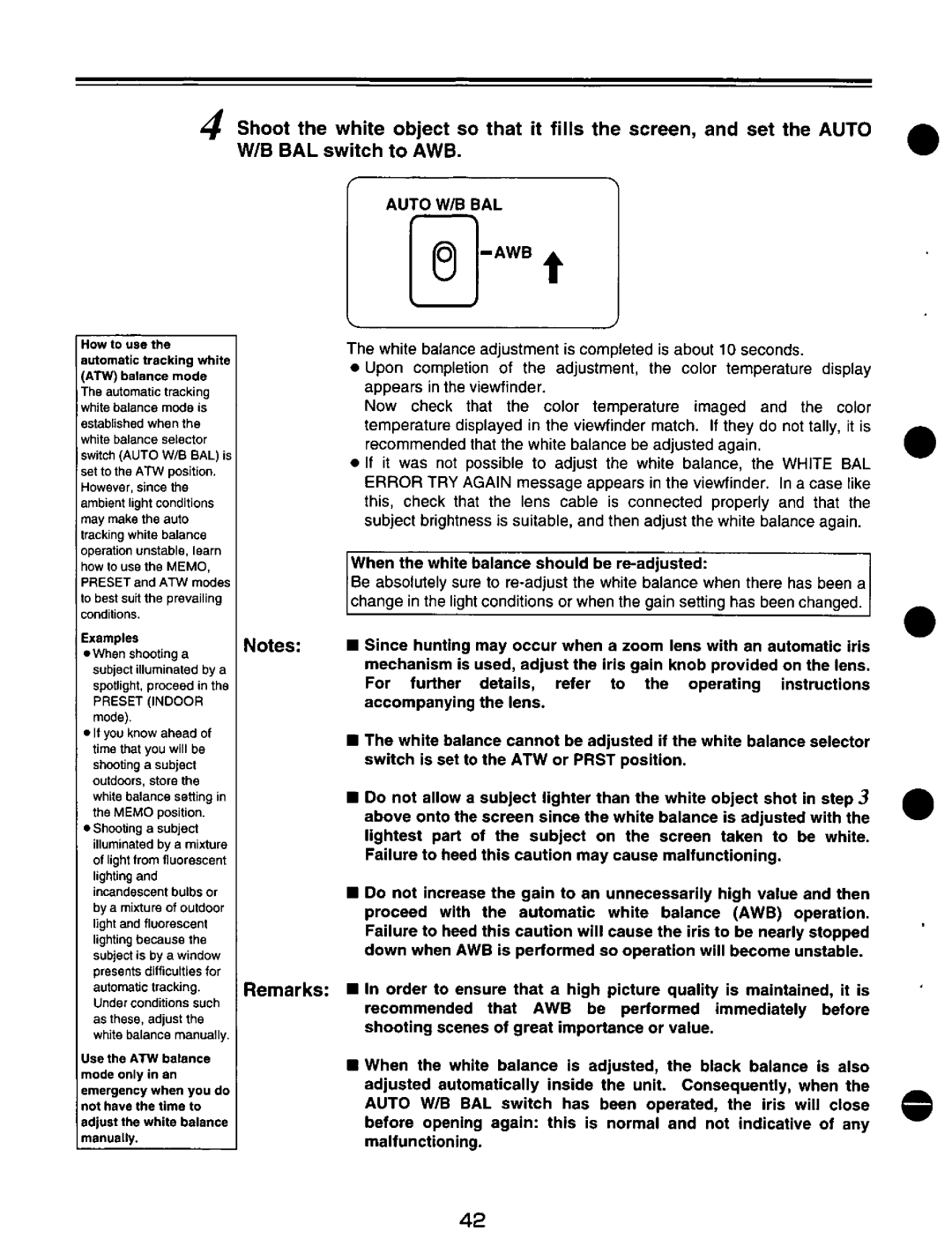 Panasonic AJ-D200P manual 