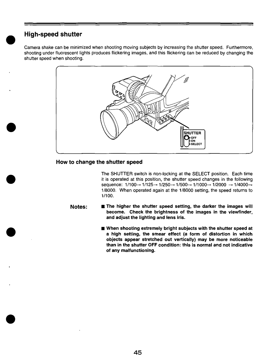 Panasonic AJ-D200P manual 