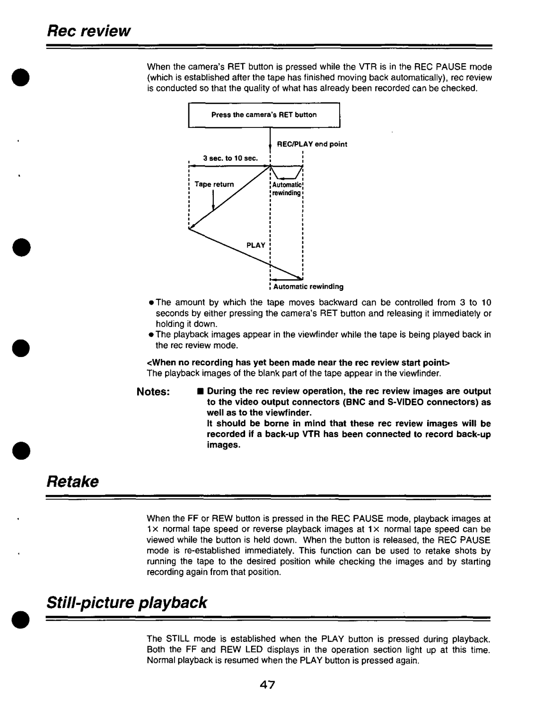 Panasonic AJ-D200P manual 