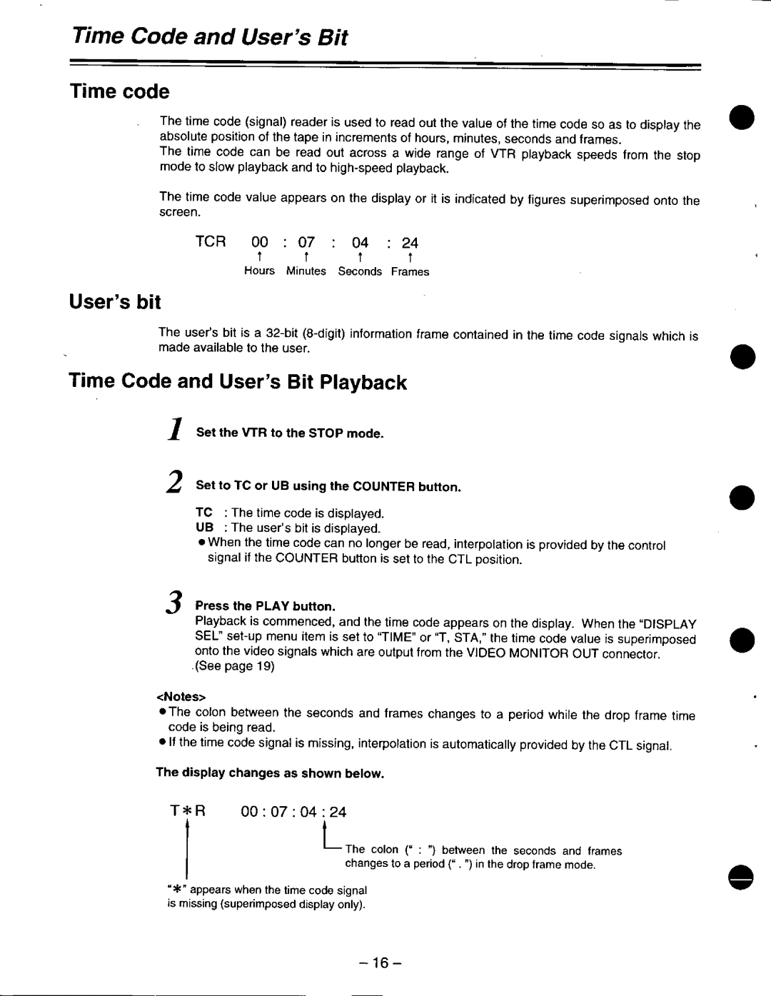 Panasonic AJ-D220 P manual 