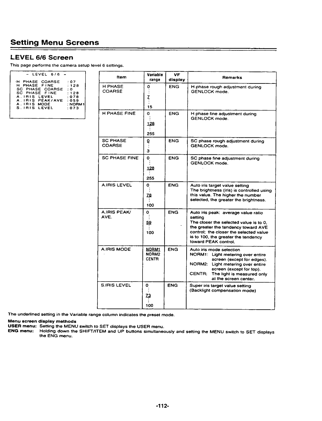 Panasonic AJ-D400P manual 