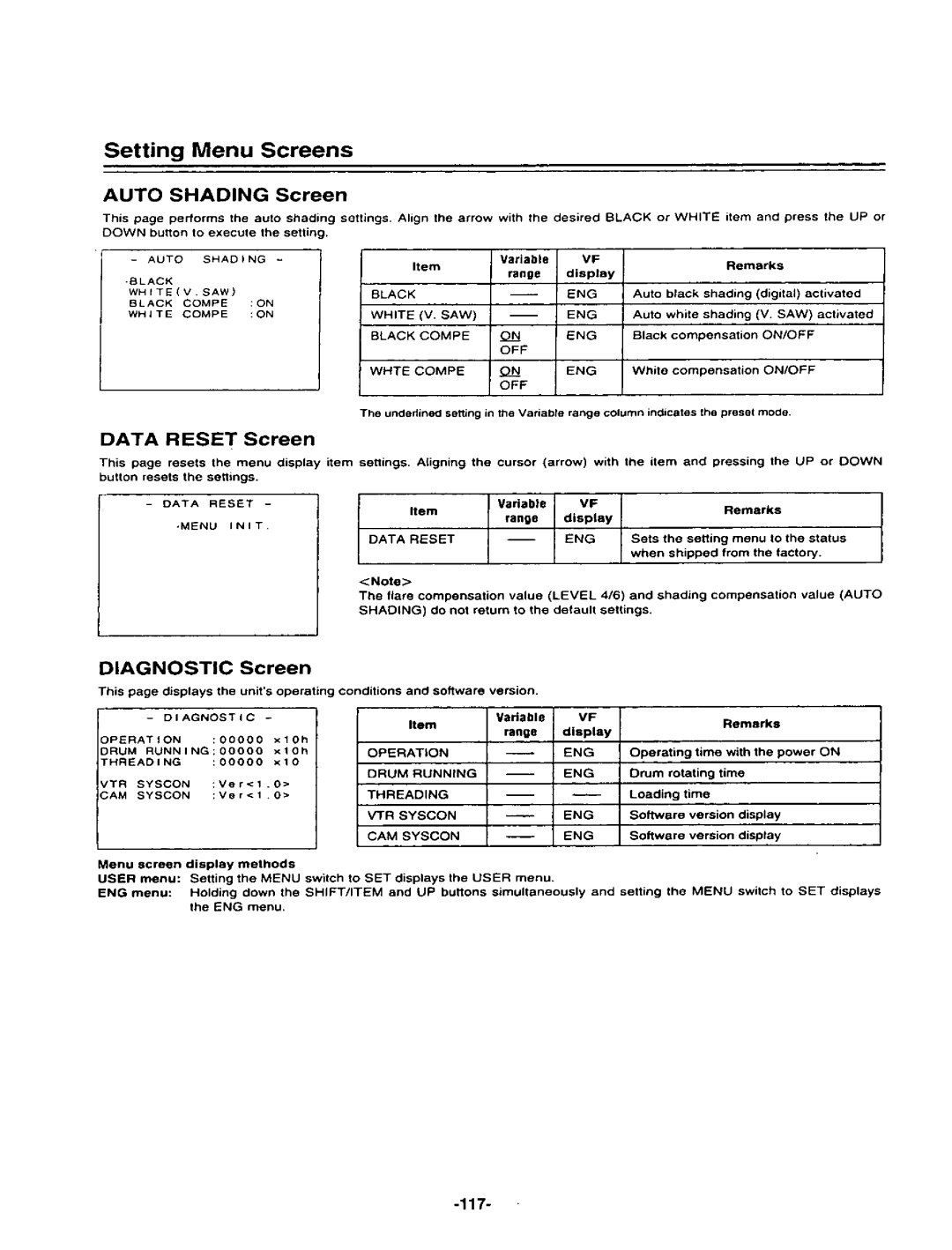 Panasonic AJ-D400P manual 