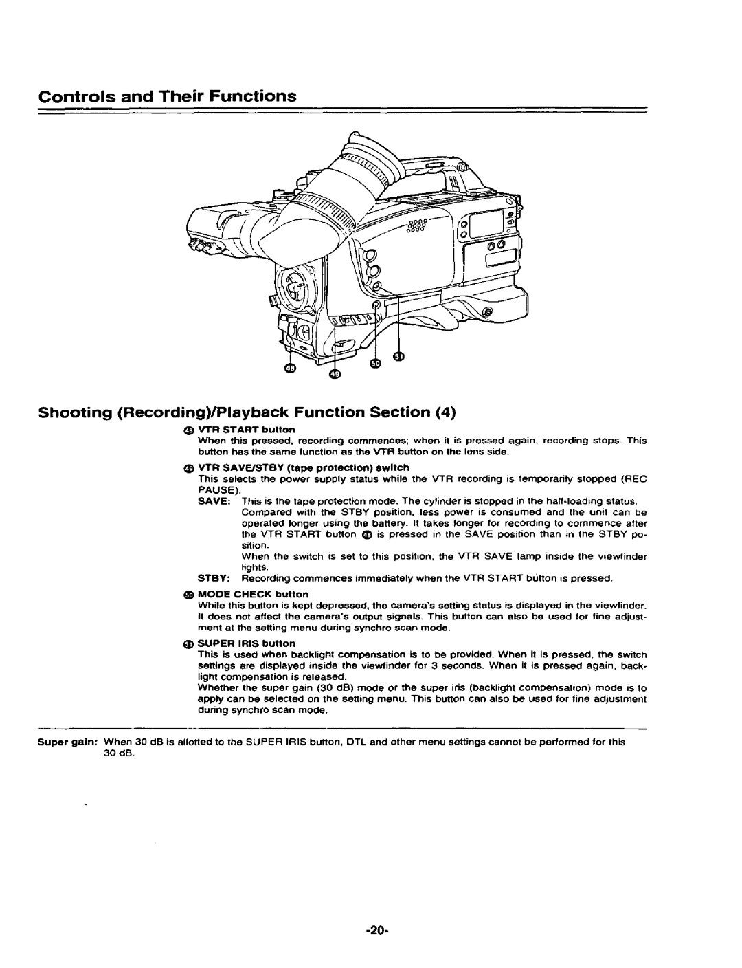 Panasonic AJ-D400P manual 