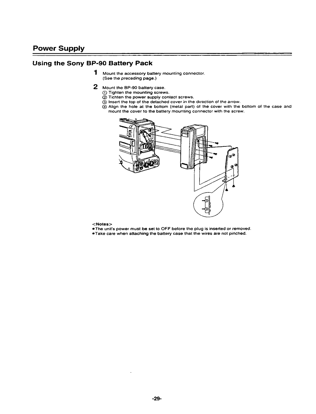 Panasonic AJ-D400P manual 