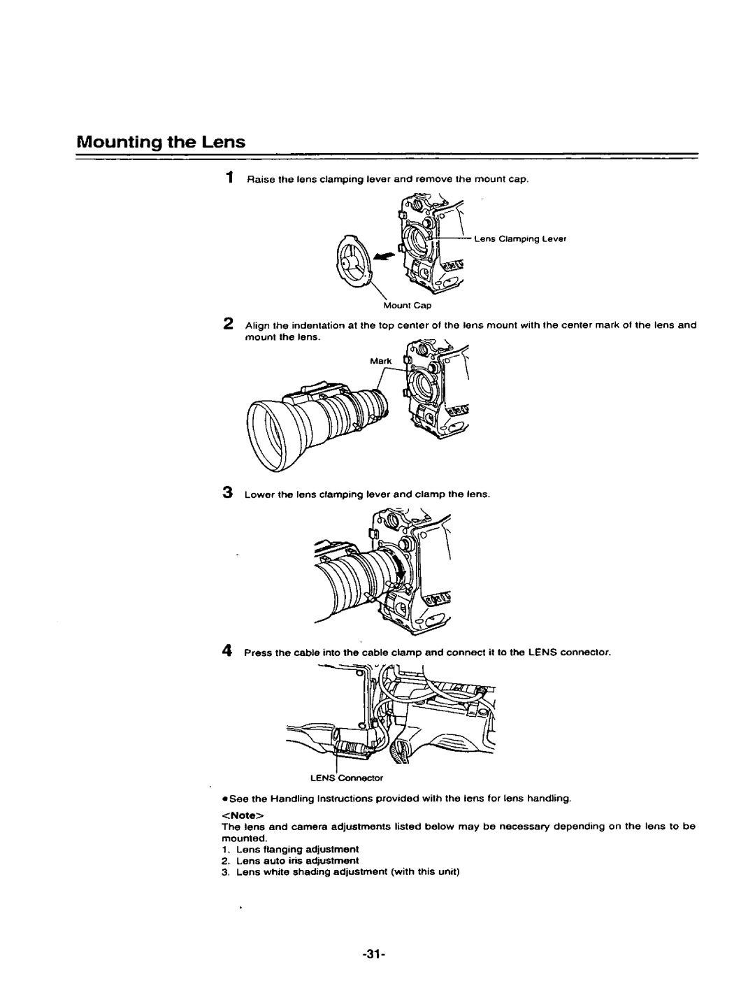 Panasonic AJ-D400P manual 