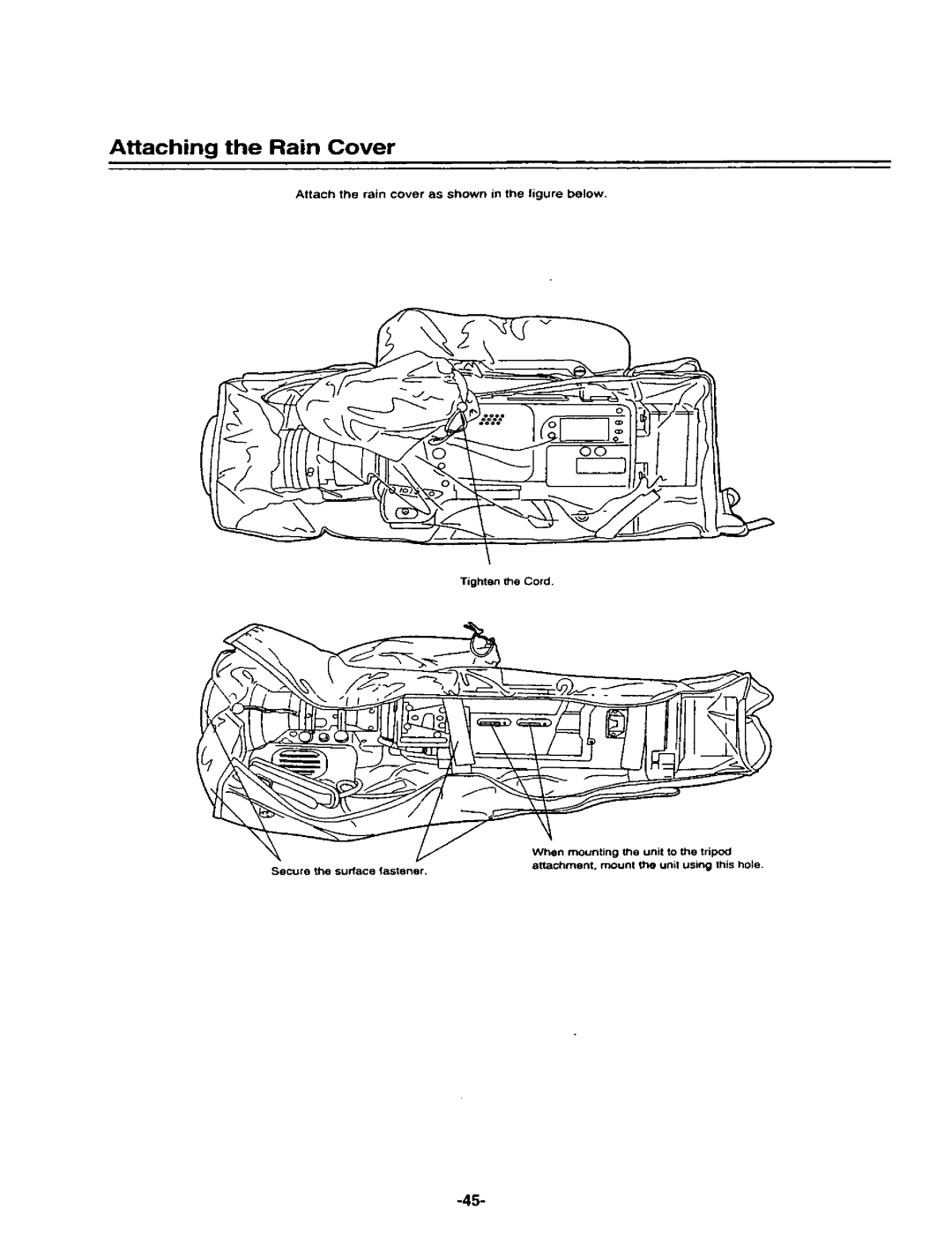 Panasonic AJ-D400P manual 