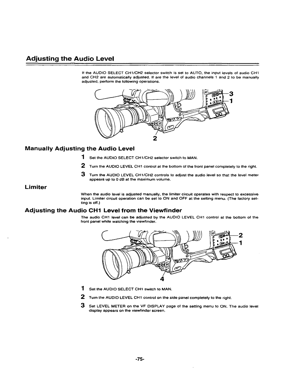 Panasonic AJ-D400P manual 