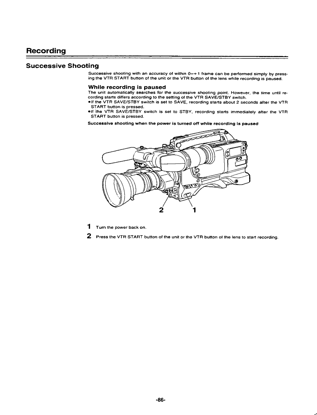 Panasonic AJ-D400P manual 