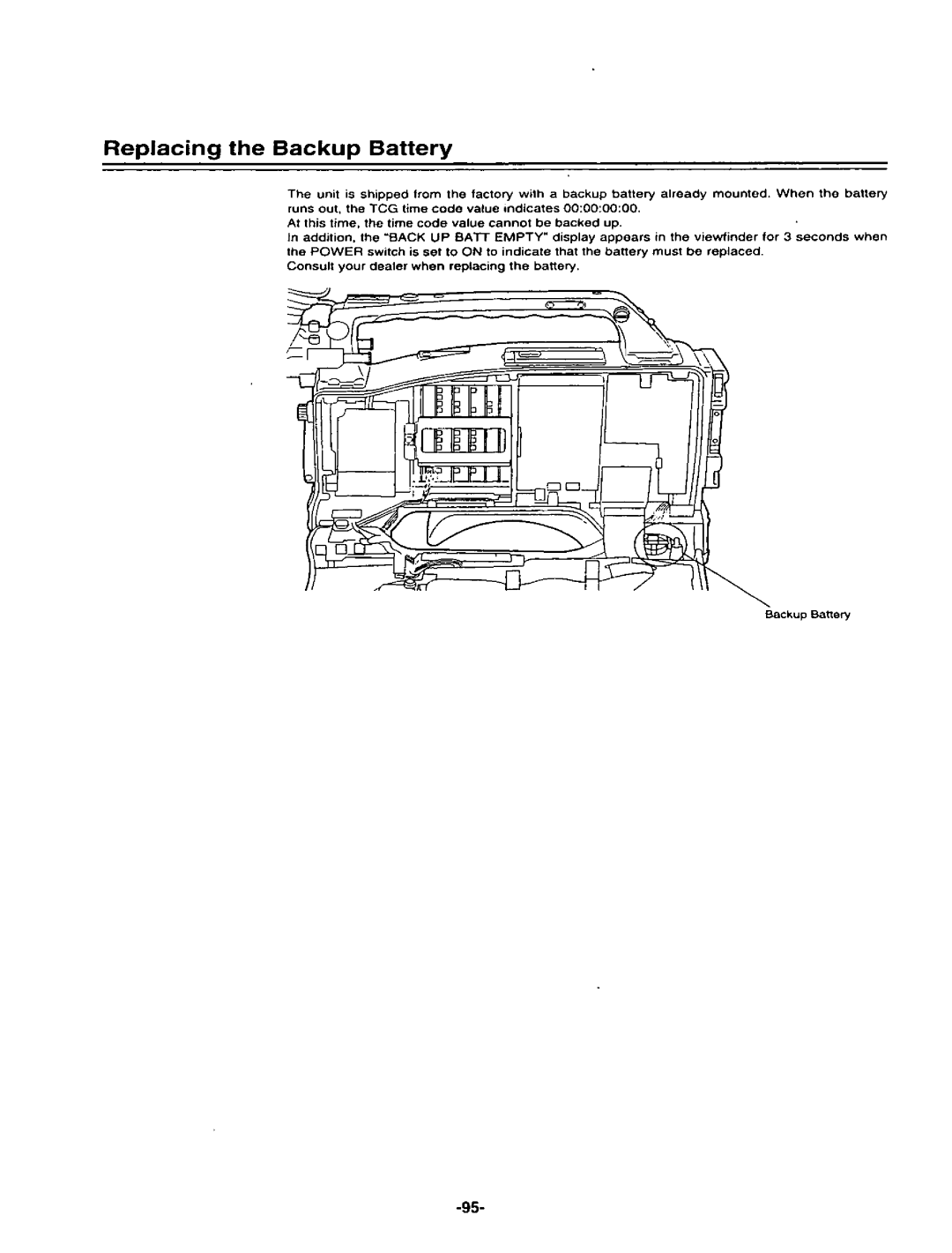 Panasonic AJ-D400P manual 