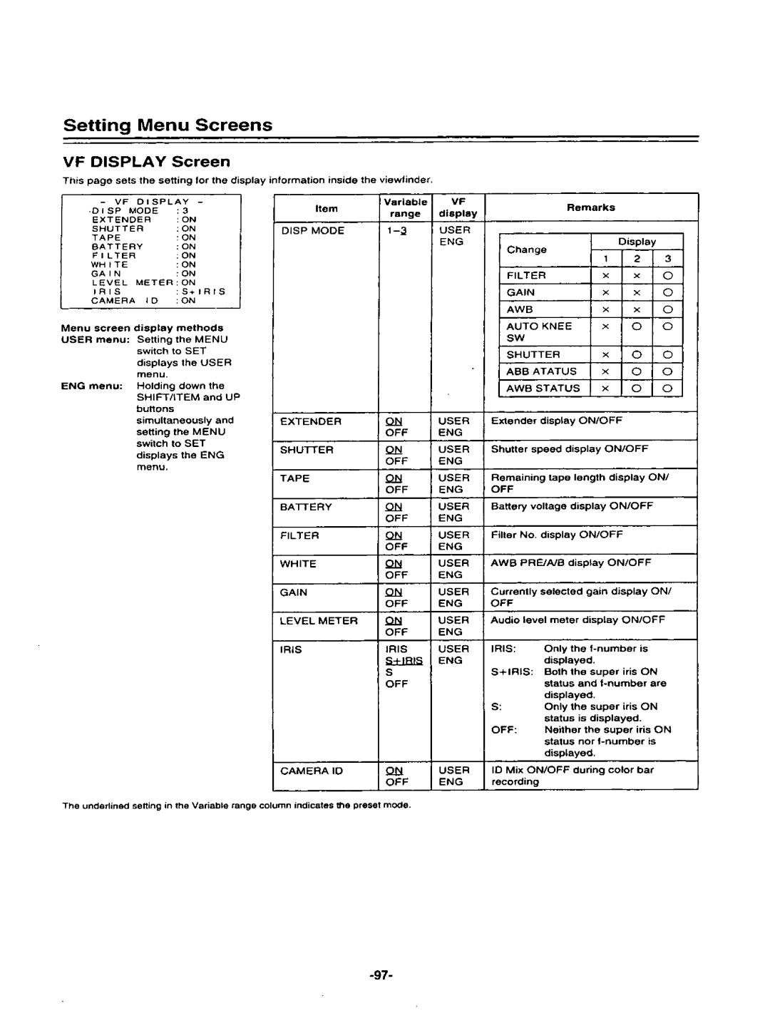 Panasonic AJ-D400P manual 