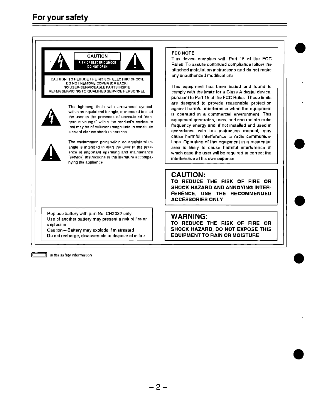 Panasonic AJ-D700P manual 