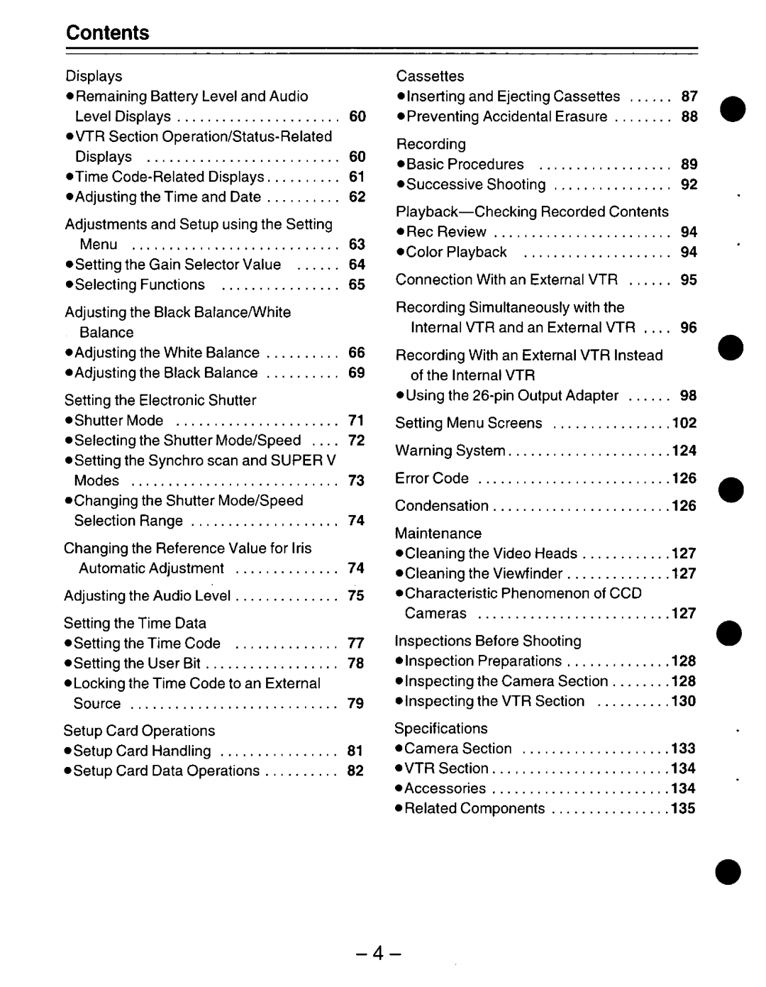 Panasonic AJ-D700P manual 